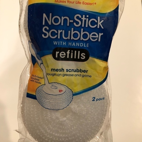 5/$10 O-Cedar Non-Stick Mesh Scrubbers with handle refills - Picture 7 of 9